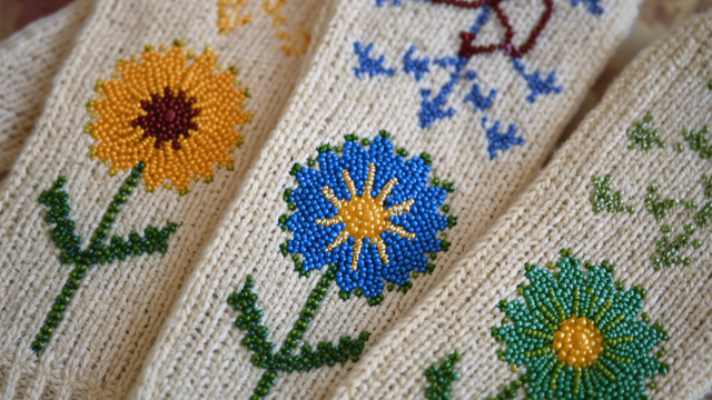 NAC Indigenous Theatre_ Beaded Vamp and Moccasin Workshop